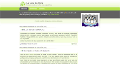 Desktop Screenshot of lavoixdulibre.info