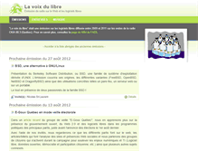 Tablet Screenshot of lavoixdulibre.info